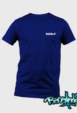 Playera cuello redondo azul marino Golf