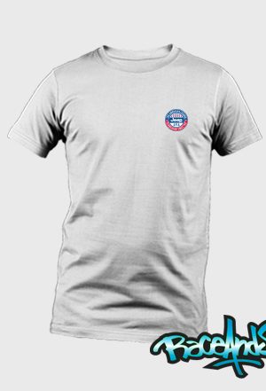 Playera cuello redondo blanca Jeep American