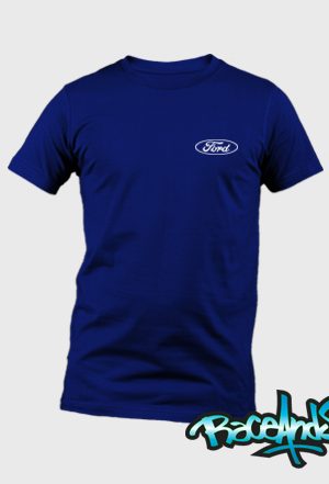 Playera cuello redondo azul marino Ford