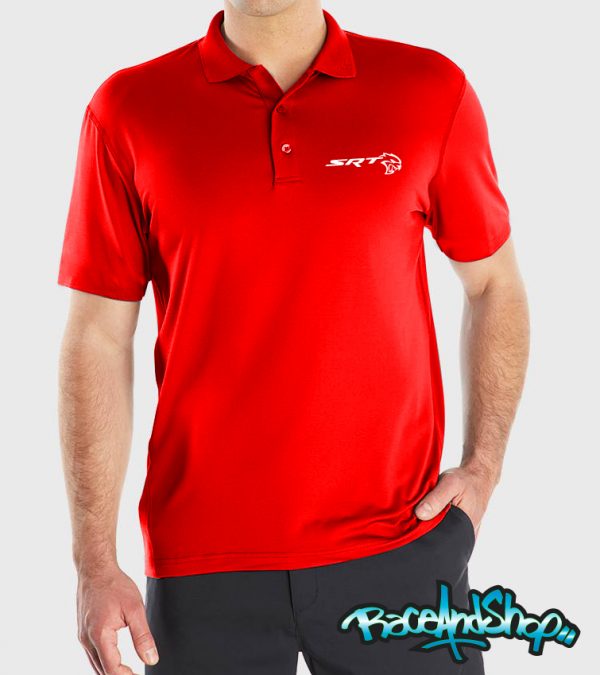 Playera tipo polo roja Dodge SRT