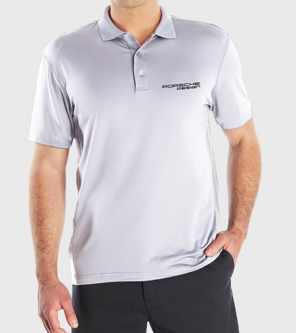 Playera tipo polo blanca Porsche Desing