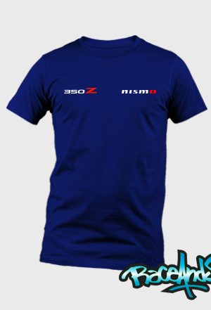 Playera cuello redondo azul marino Nissan 350Z