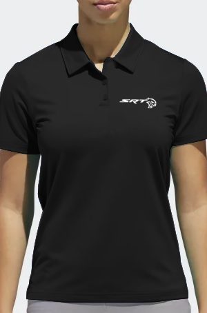 Playera tipo polo negra Dodge SRT