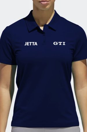 Playera tipo polo azul marino Volkswagen Jetta GTI